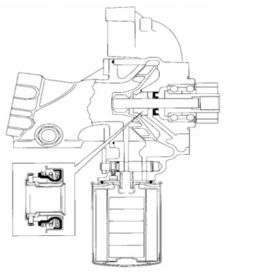 Насос системы охлаждения двигателя Volvo Nasos sistemy ohlazhdenija Volvo